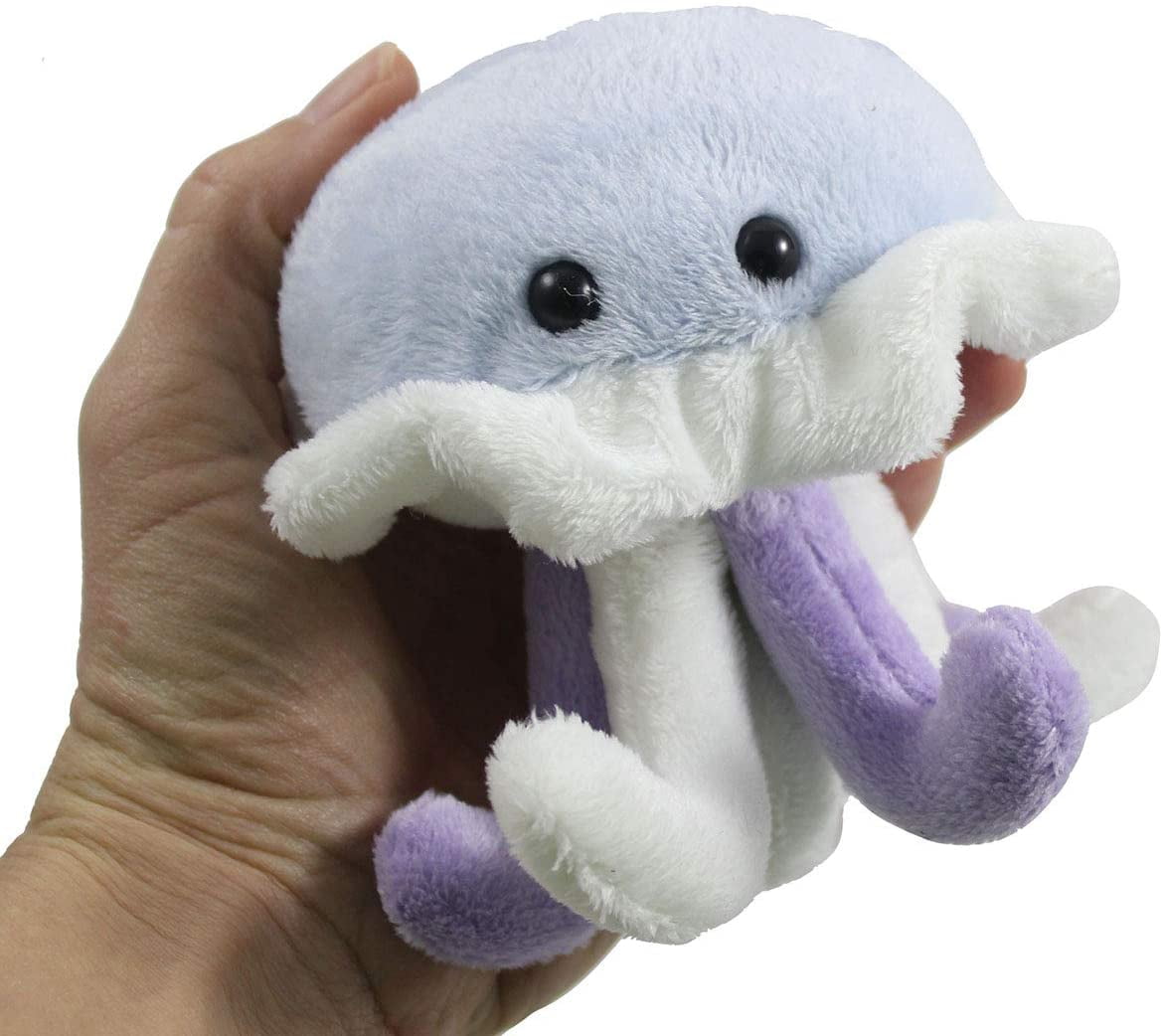 Plush Jellyfish Stuffed Animal Toy Soft Ocean Aquatic