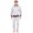 Gray, variant on Mens Hooded Full Zip Fleece Tracksuit Jogging Sweatsuits 2 Black Pipe Lt Gray M
