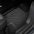 thumbnail image 3 of Set of 5 Car Floor Mats Liners Cargo Liner Compatible for 2018-2023 Honda Odyssey All Weather Rubber TPE Carpet Black All Season Floor Mats, 3 of 9