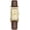 Brown Gold, variant on Vintage Women's Rectangle Wristwatch Classic Ladies Analog Quartz Watch Ultra-Thin Ladies Bangle Bracelet Watch Female Business Dress Watches with Leather Strap