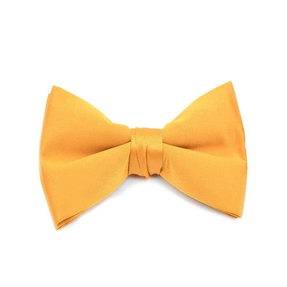 Men's Solid Color Clip On Bow Tie