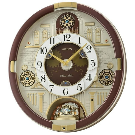 - Seiko Melodies in Motion Clock Clock with Swarovski Crystals