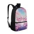 thumbnail image 2 of HUIACONG Cute Axolotl Cherry Blossom School Backpack for Boys Girls Students Ages 6-18 Elementary Middle High School Large Capacity Lightweight Bookbag for Daily School Back to School, 2 of 6