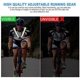 thumbnail image 4 of Chaleco reflectante para correr, ajustable, de seguridad, de alta visibilidad, para correr de noche, ciclismo, motocicleta, paseo de perros y trotar., 4 of 5