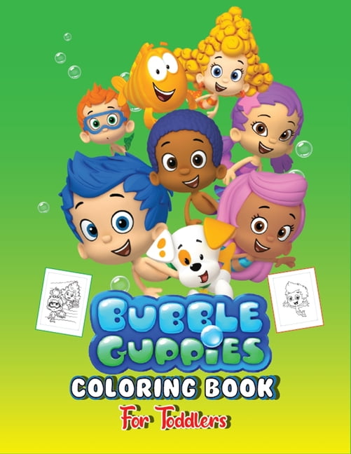 Bubble Guppies Coloring Book For Toddlers Bubble Guppies Coloring