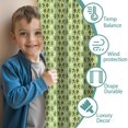thumbnail image 3 of Blackout Kids Curtains,Green Bigfoot and Tree Pattern Childrens Insulated Curtains Set Of 2,Bedroom Essentials,Toddler Room Decor 42x54in(106x137cm), 3 of 5