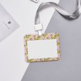 thumbnail image 6 of Kdxio Pears And Flower Card Badge Holder Work Badge Sleeve for Office, School, Factory, ID Credit Cards, Driver Licenses and Passes, 6 of 7