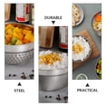thumbnail image 2 of Stainless Steel Mixing Bowls Double- walled Insulated Metal Snack Bowls Soup Bowls Heat Insulated Bowl Multipurpose Bowls, 2 of 6