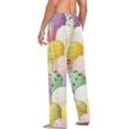 thumbnail image 6 of Colorful Ball Ice Cream Ghost Pajama Pants, Men's Lounge Pants Light with Drawstring and Pockets, Christmas New Year Birthday Father's Day Gifts, 6 of 7