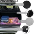 thumbnail image 6 of COEQINE Universal Car Trunk Mat All Weather Cargo Liner Floor Mat with Non-Slip Backing Scratch-proof Pet Cargo Mat Suitable for Most Car Models, Highland Cow Floral Purple Pink, 6 of 7