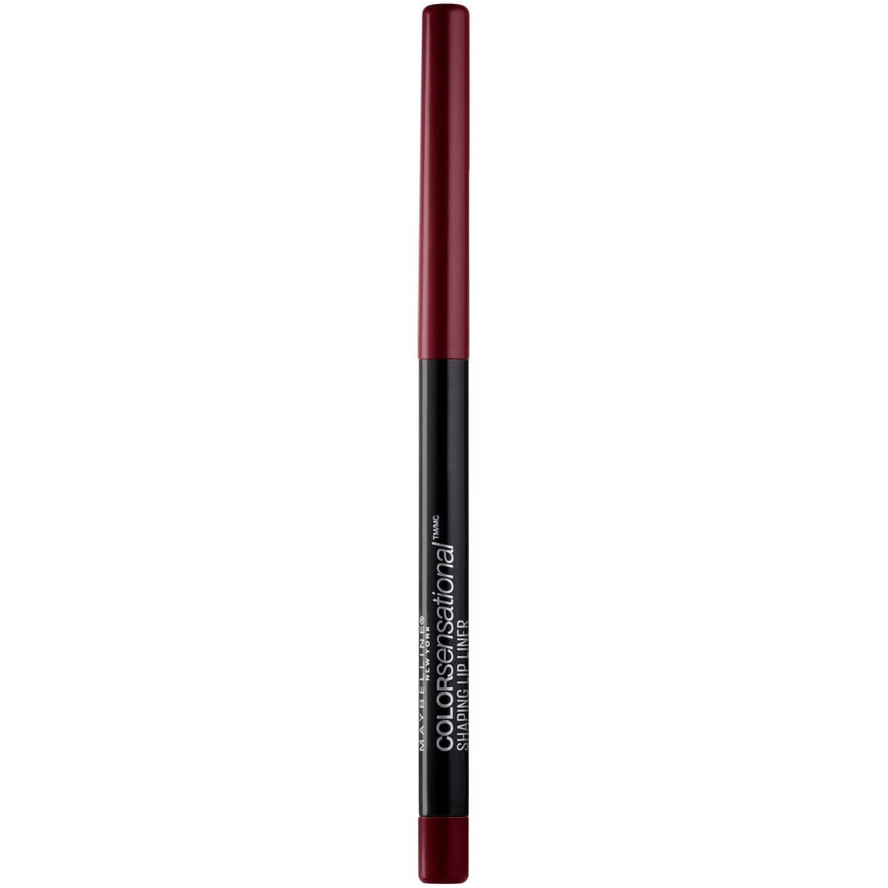 Maybelline Color Sensational Shaping Lip Liner Makeup, Plum Passion, 0.01 oz.