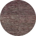 thumbnail image 1 of Ahgly Company Machine Washable Indoor Round Abstract Rosy Pink Area Rugs, 7' Round, 1 of 1