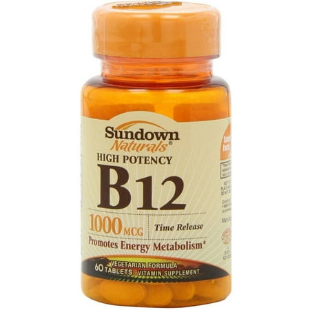Sundown vitamine B-12 Comprimés, 60 CT (pack de 3)
