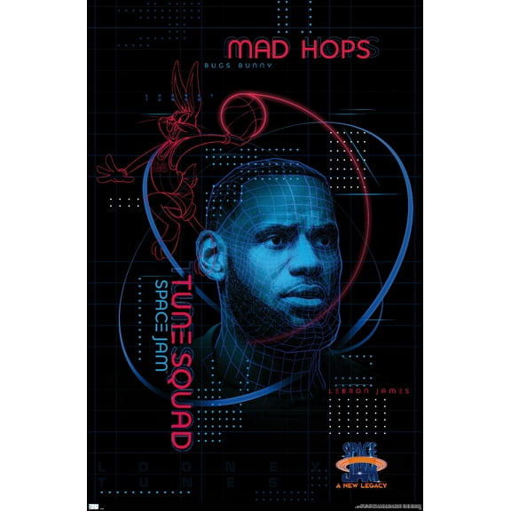 Space Jam: A New Legacy - Hologram Wall Poster, 22.375" x 34"