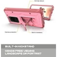 thumbnail image 4 of ArmadilloTek Vanguard Case Compatible with Samsung Galaxy S20 Ultra (6.9 inches) Military Grade Full-Body Rugged with Built-in Kickstand [Screenless Version] - Pink, 4 of 4