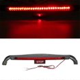 thumbnail image 4 of Barra de luces de freno LED de 12 V y 32 LED para coche, luz de señal de estacionamiento trasera, luz de advertencia de parada de montaje alto para camión, universal, 24283240LED, 24LED, 4 of 5