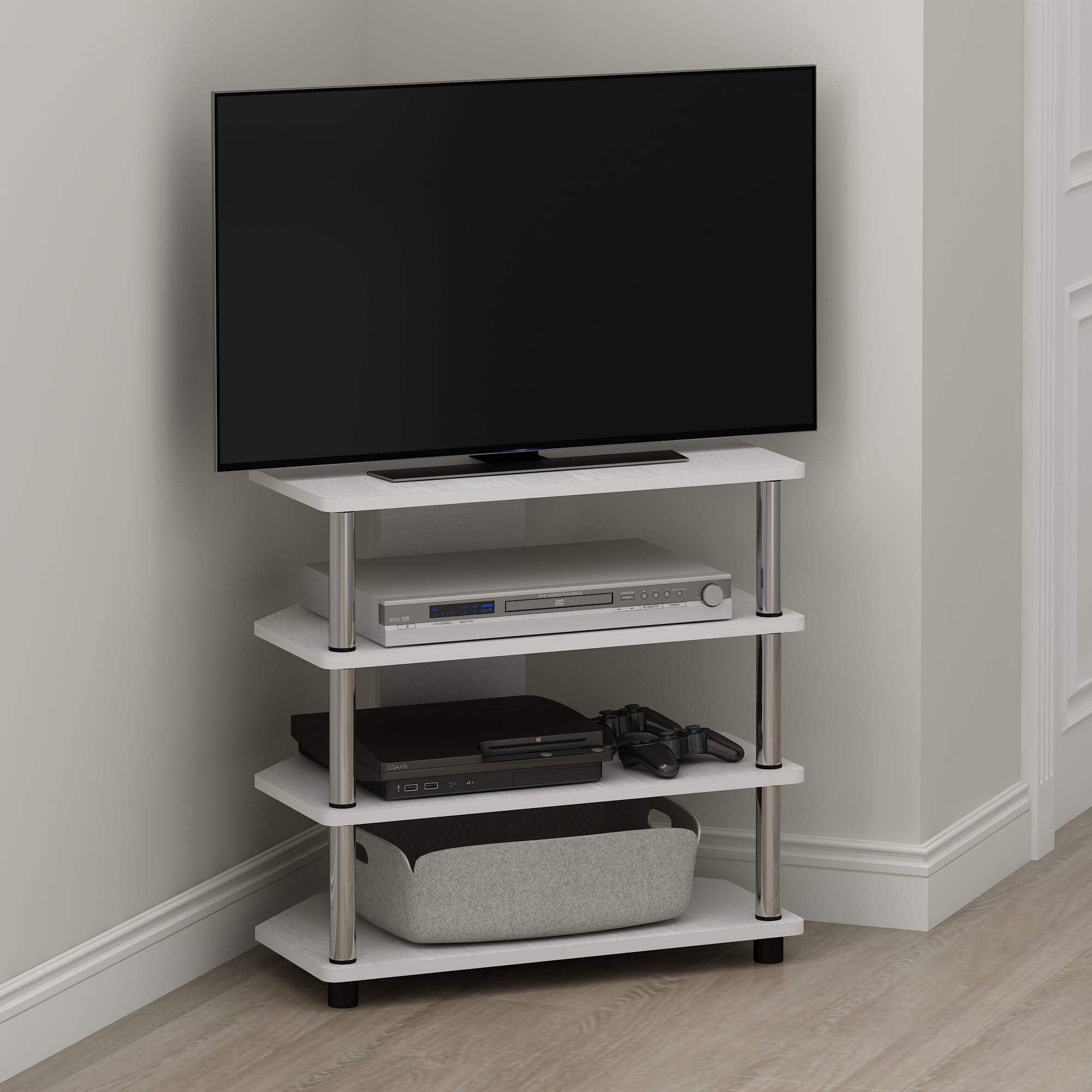 Convenience Concepts Designs2Go Corner TV Stand for TVs up to 29