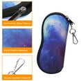thumbnail image 2 of Fintie Eyeglasses Sunglasses Case with Carabiner Hook, Ultra Light Portable Anti-scratch Soft Travel Bag, 2 of 7