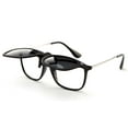 thumbnail image 5 of Newbee Fashion - Polarized Clip-On Flip Up Metal Clip Sunglasses Multi Purpose Flash Polarized Lenses (Glasses not included), 5 of 6