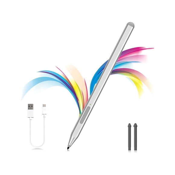 Stylus Pen for Microsoft Surface Pro 12/11/10/9/8/X/7+/6/5/4/3/Surface 3, Surface Go 3/2/1, Surface Laptop/Studio/Book 4/3/2/1 with Eraser Side Button,Palm Rejection,Tilt Function,1024 Pressure