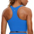 thumbnail image 1 of Remera CRZ YOGA Butterluxe Racerback con Relleno Crop Azul XL, 1 of 4