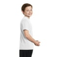 thumbnail image 3 of Sport-Tek Youth PosiCharge RacerMesh Tee-L (White), 3 of 5