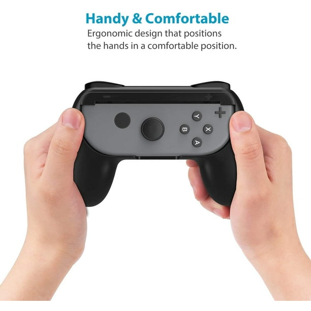 PowerA Nintendo Switch Joy-Con Comfort Grip - Black: Nintendo_switch: Video  Games 
