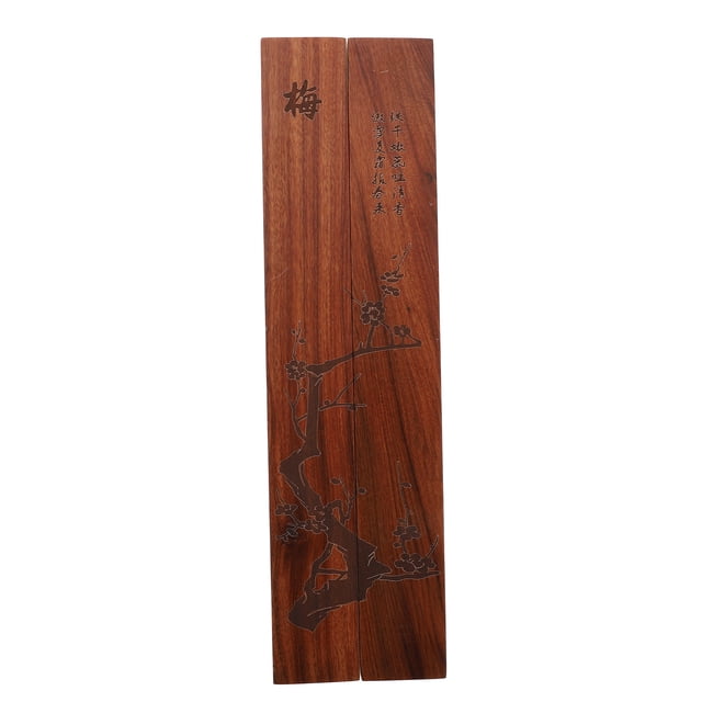 EeaseCA 2 Pcs Papeterie Pratique en Bois pour Calligraphie