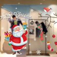 thumbnail image 3 of Navidad Papá Noel Medias Ventana Adhesivos Adhesivos Calcomanías Decoración, 3 of 9