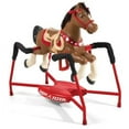thumbnail image 3 of Radio Flyer Blaze Interactive Riding Horse, Brown Ride-on Pony for Kids 2-6 Years, Realistic Sounds, 3 of 6