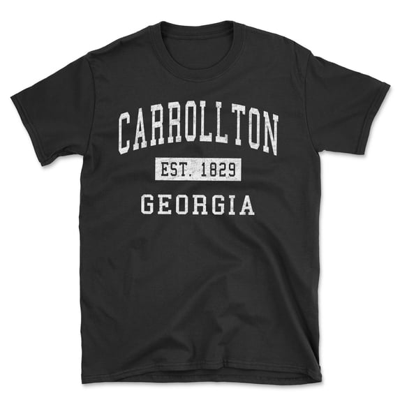 Carrollton Georgia Classic Established Men's Cotton T-Shirt
