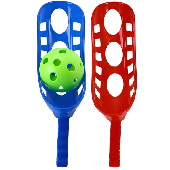 BESTSKY Scoop Ball Game Scoop Toss & Catch Set Outdoor Sports Beach Game for Kids (Random Color)