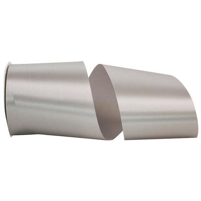 Reliant Ribbon 4700-070-10K Ruban de Satin de 50 Yards Satiné & 44; Argent