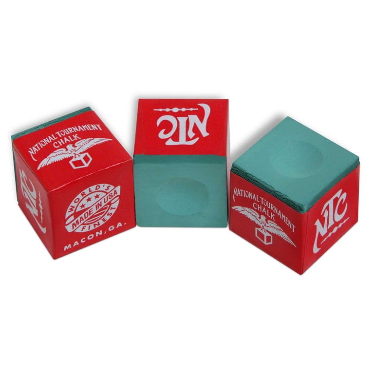 National Tournament Pool cue Billiard Premium Chalk One Dozen