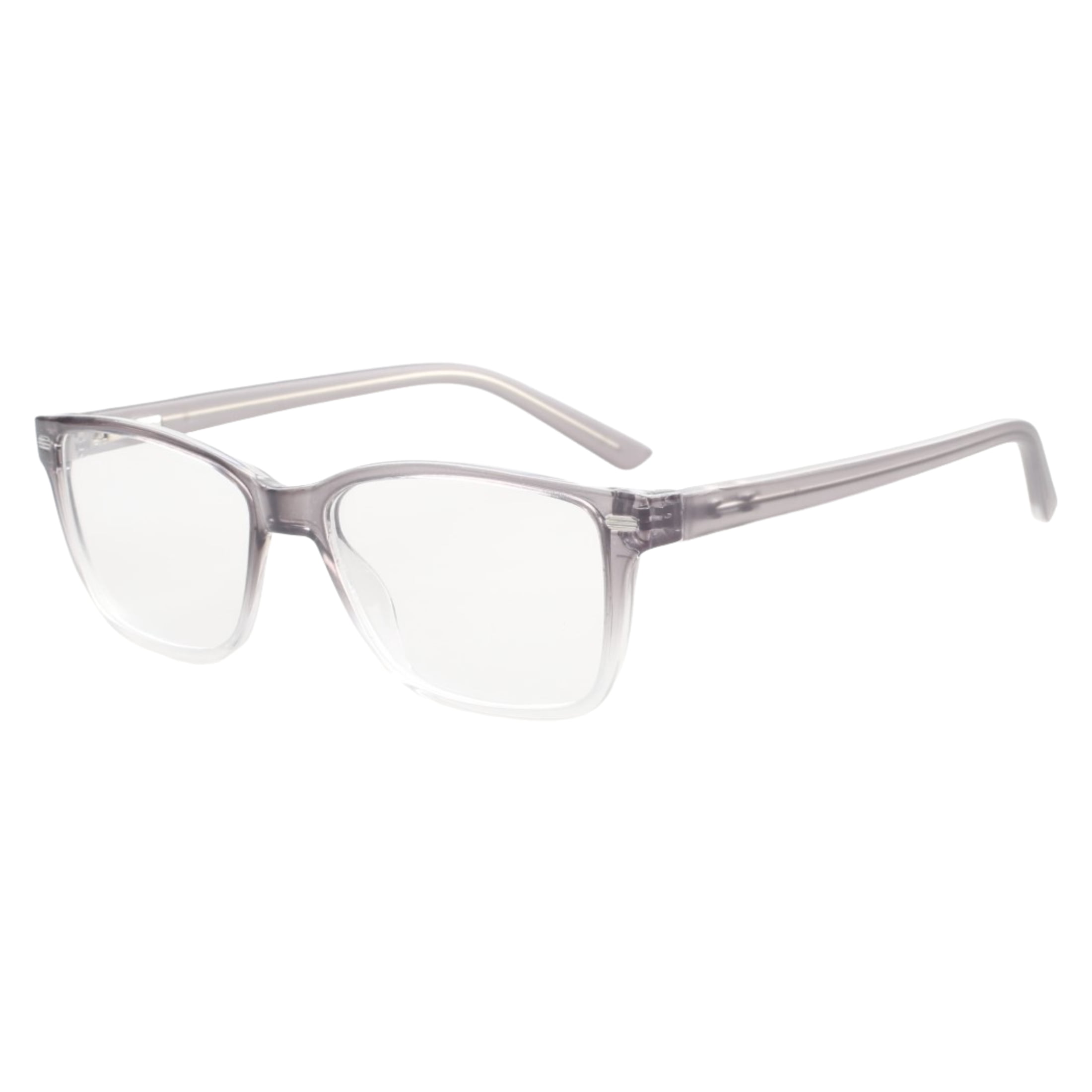 Men's Jason Rx'ble Eyeglasses with Case, Grey Crystal Gradient