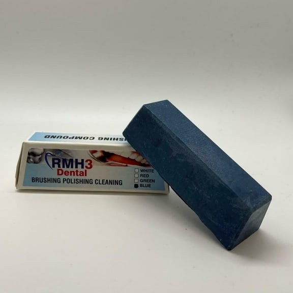 Polishing Compound Bar Blue Suitable for Brushing and Cleaning 4oz/Pk