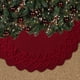 thumbnail image 4 of Xihbxyly Falda Decorativa para Árbol de Navidad, Diseño de Lazo Festivo, Tamaño Grande de 122 Cm, Material Duradero, Fácil de Limpiar, Decoración para Interiores y Exteriores, Ideal para Decorar El H, 4 of 6