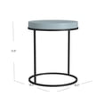 thumbnail image 3 of Cortney's Collection Perry Round Accent Table, Powder Blue, 3 of 8
