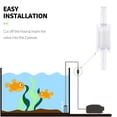 thumbnail image 6 of Pawfly Aquarium Air Pump Check Valves Plastic One Way Non-Return Check Valve, Clear, 6 of 6