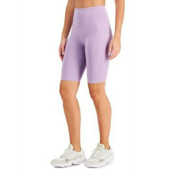 ID Ideology Womens Compression High Rise 10 Bike Shorts Rhapsody XL