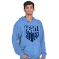 thumbnail image 3 of Heavy Hitter Baseball Fanatic Sports Zip Hoodie Sweatshirt Men Brisco Brands L, 3 of 6