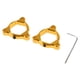 thumbnail image 1 of Adaptador de Precarga de Horquilla Delantera de Aluminio CNC de 2 Piezas 22 Mm para Motocicleta Oro, 1 of 8