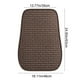 thumbnail image 3 of Juego de cojines de asiento de lino para coche | Almohadilla fresca ventilada transpirable de lino | Funda de asiento trasero para respaldo Café | Sedán SUV de ajuste lavable antideslizante para, 3 of 8