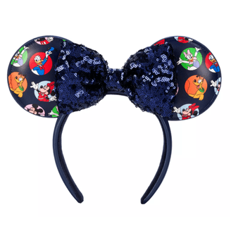 Disney Parks Ink and Paint Mickey Ear Headband One Size New 