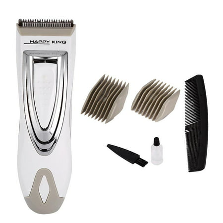 Yosoo Hair Clipper Cordless Hair Cutting Machine, Professional Hair Clippers Set Powered by Battery Hair Trimmer Beard Shaver Electric Haircut Kit for Men, Kids, Family (Best Haircut Machine For Fade)