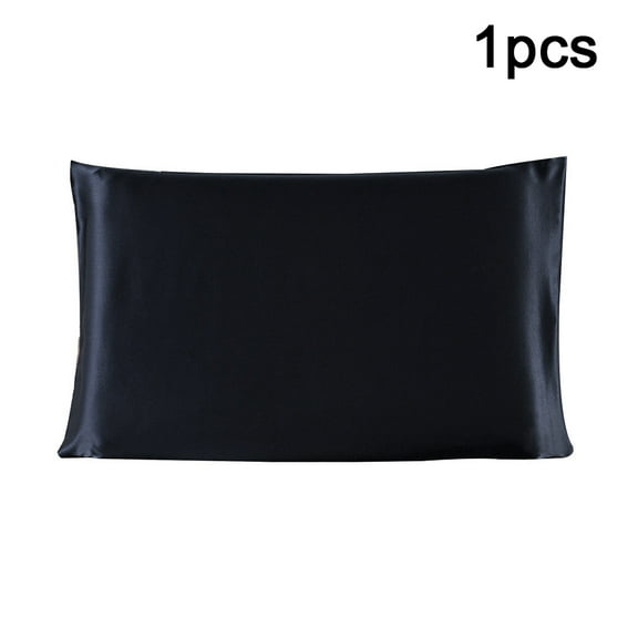 PiccoCasa Pure Silk Pillowcase with Zipper, Standard(20"x26"), Royal Blue, 1 Piece