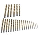 thumbnail image 3 of Brocas recubiertas de titanio, 25 piezas Brocas helicoidales Brocas helicoidales doradas Juego de brocas helicoidales Características mejoradas, 3 of 8