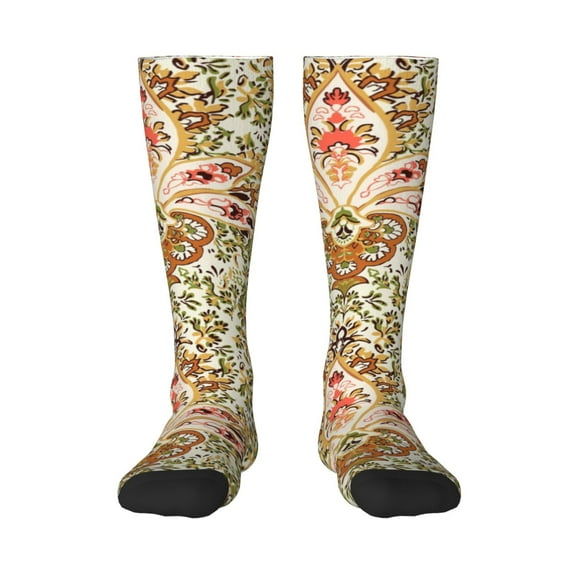 Logiee Colorful Paisley Print Gift Stocking Stuffers,Adult Stockings,Novelty Socks,Funny Socks Birthday Running Walking Sleeping