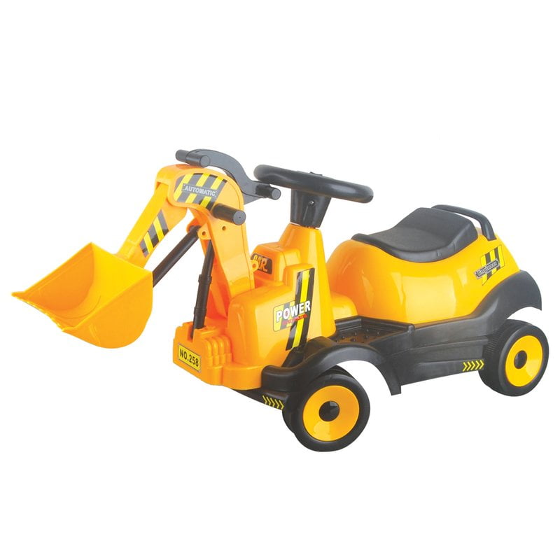 Vroom Rider 6V Rideon 4Wheel Bulldozer Battery Powered Construction