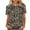 Wine-f, variant on Sexlip Womens Short Sleeve Blouse Delicate Small Motif Print Crew Neck Loose Sleeve Soft Fabric Relaxed Silhouette for Weekend Gatherings Pink XXL